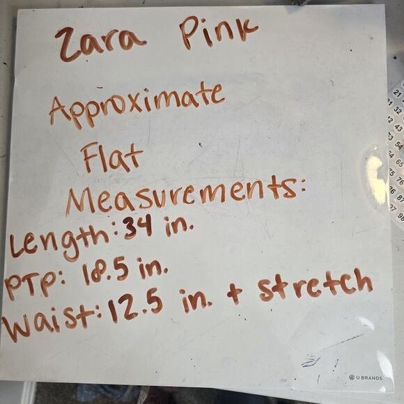 Zara Fuschia Pink Smocked Embroidered Puff Sleeve Tassels Mini Dress Size Large - Picture 10 of 10